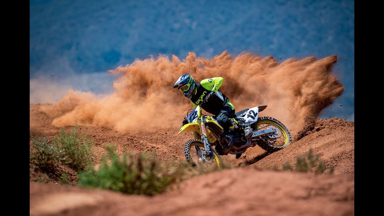 Jake Weimer Ripping a RM250 Two-Stroke on SX