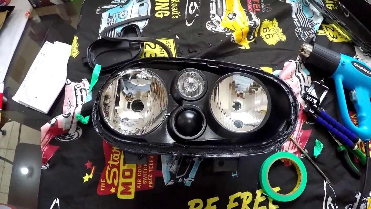 Tutorial de como fazer Mascara Negra no Farol do Golf Sapão (MK4)