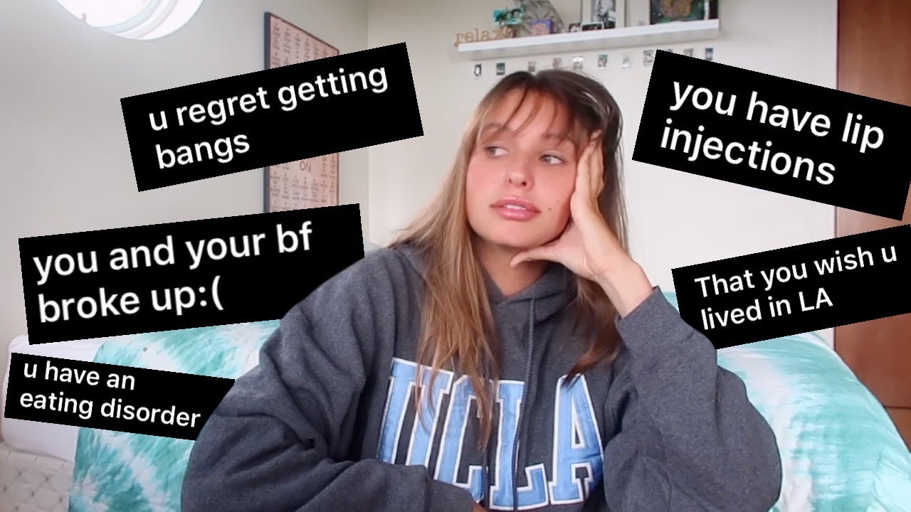 reading your assumptions about me