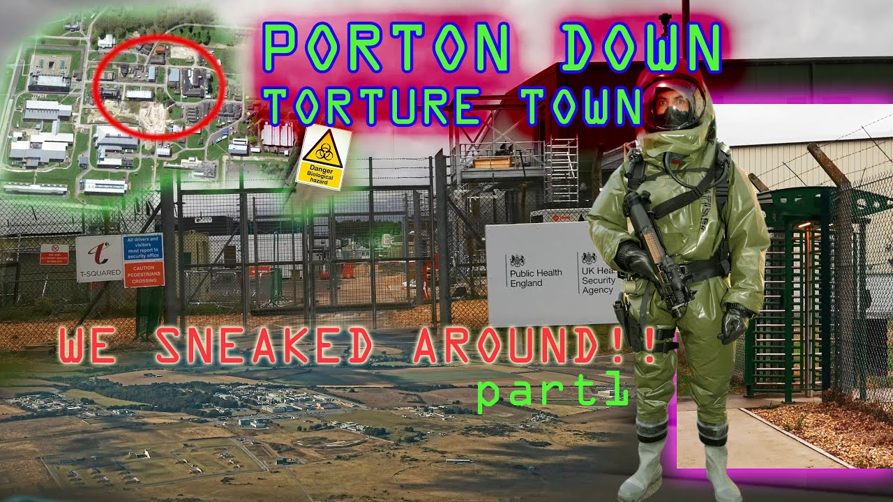 Sneaking Around Porton Down Germ Labs EXCLUSIVE Part1