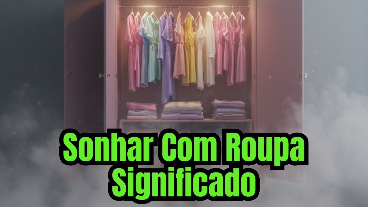 Sonhar com roupa significado 👗 O que isso revela sobre voc&ecirc;?