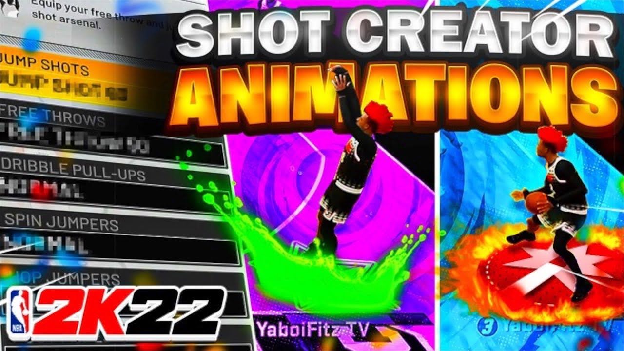 New Best Shot Creator Animations in NBA 2K22 • Best Fade, Dribble Pull Up, Hop Jumper & Spin Jumper