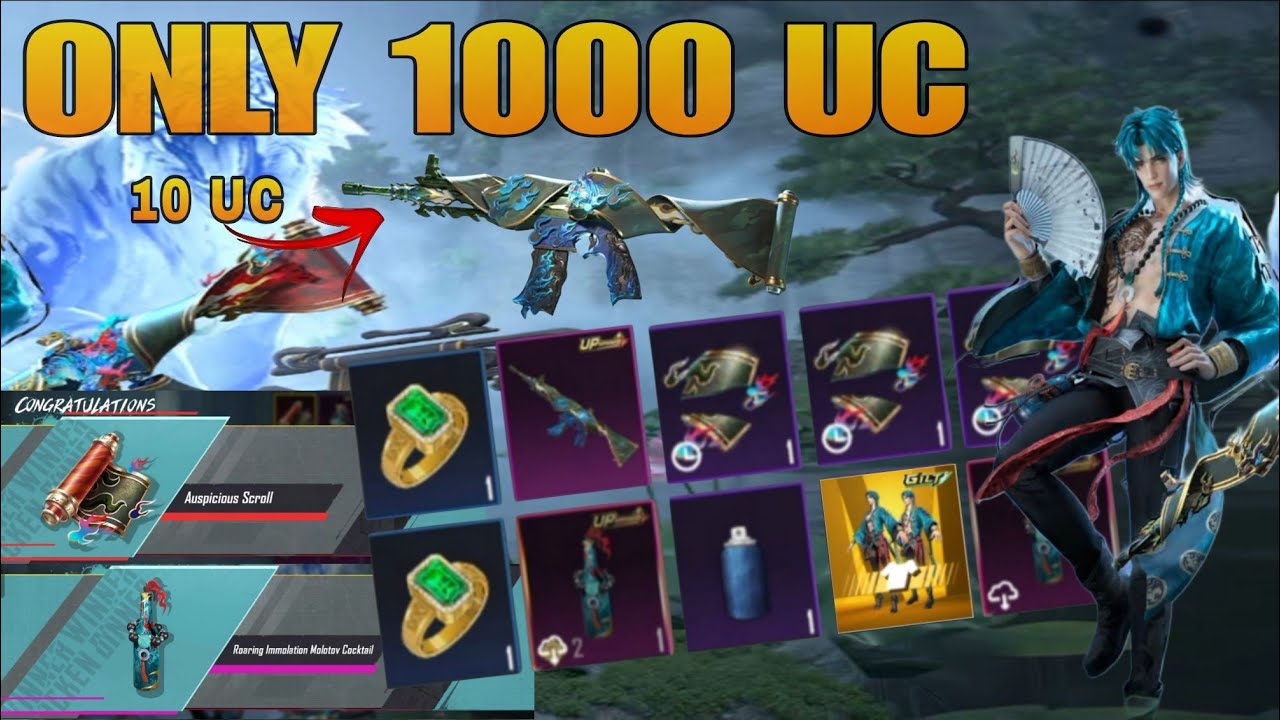 || 4000 UC 😍 TIGER M416 crate opening || AND LUCKIEST ULTIMATE SET crate opening in 10 UC LUCK ]