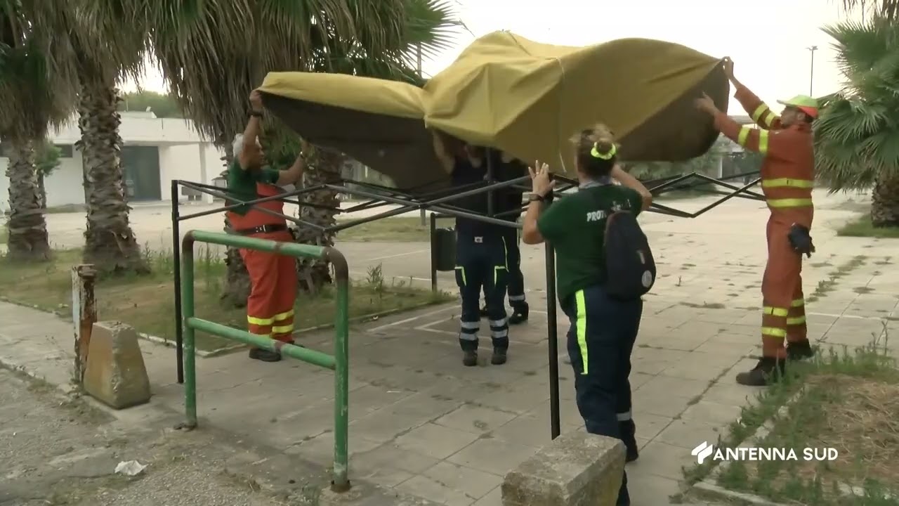 26 Luglio 2023   San Cataldo LE   Grosso Incendio nella Località di mare di Lecce