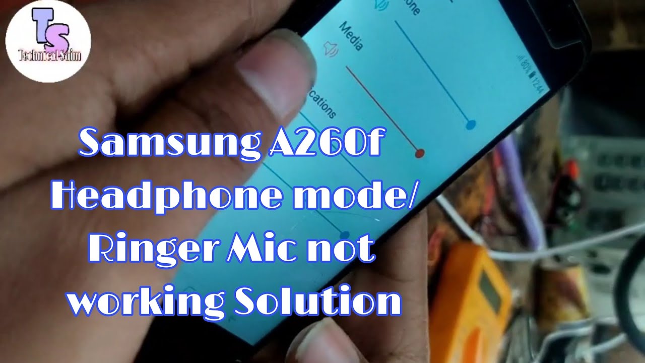 samsung a2 core headphone problem/samsung a260f ringer problem