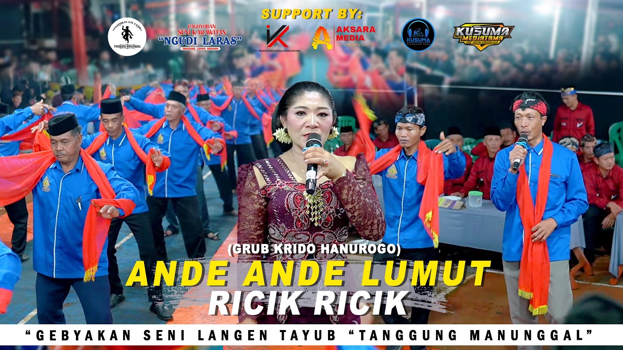 ANDE-ANDE LUMUT - RICIK-RICIK | Gebyakan Tayub Tanggung Manunggal