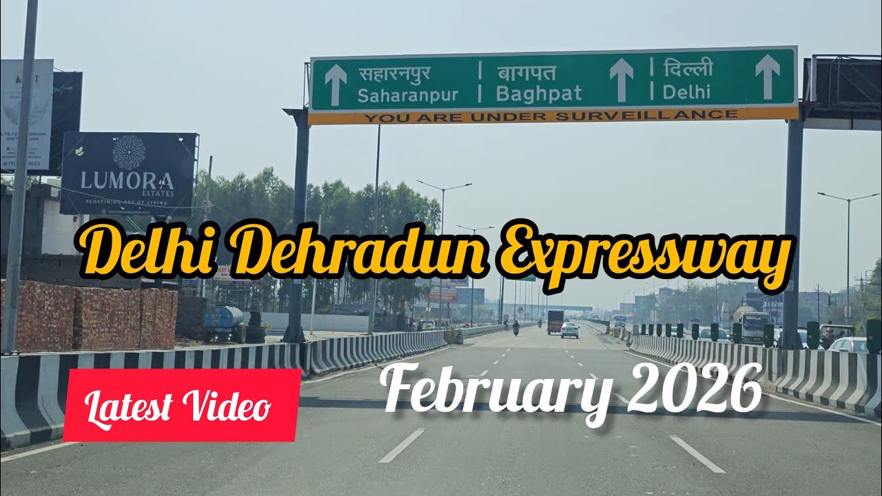 Delhi Dehradun Expressway Phase4 February 2026 Latest news Update 4K