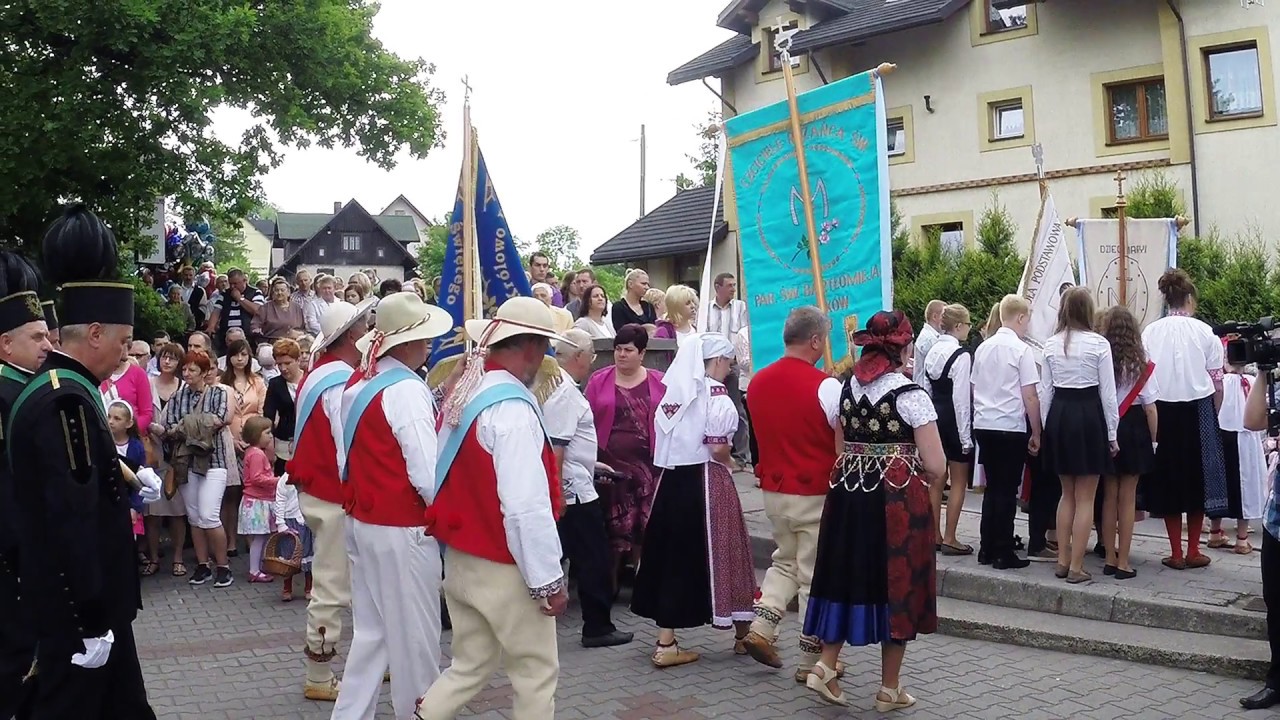Koniaków Procesja Boże Ciało 06 2015