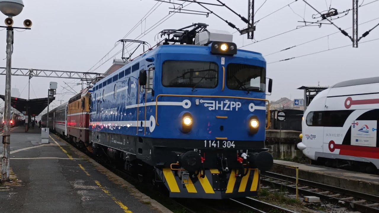 Rail Action in Zagreb, December 2025. - Vlakovi u Zagrebu, prosinac 2025.