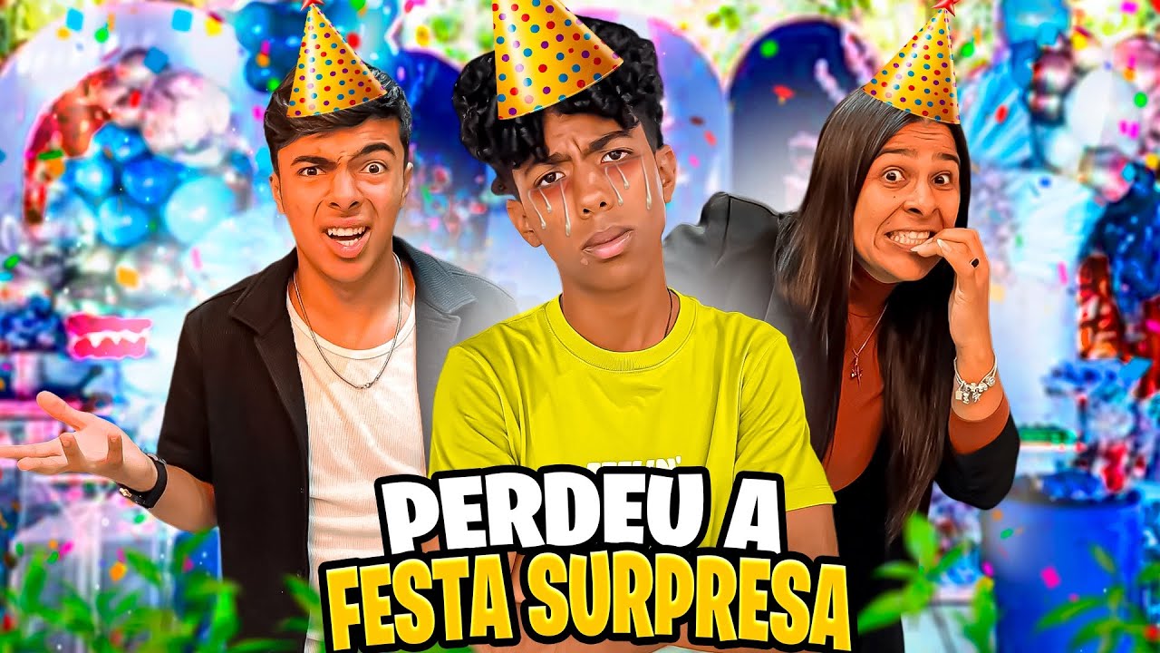 O CARRO QUEBROU E PERDEMOS A FESTA SURPRESA DE ANIVERSÁRIO DO GABRIEL! *ele ficou chateado