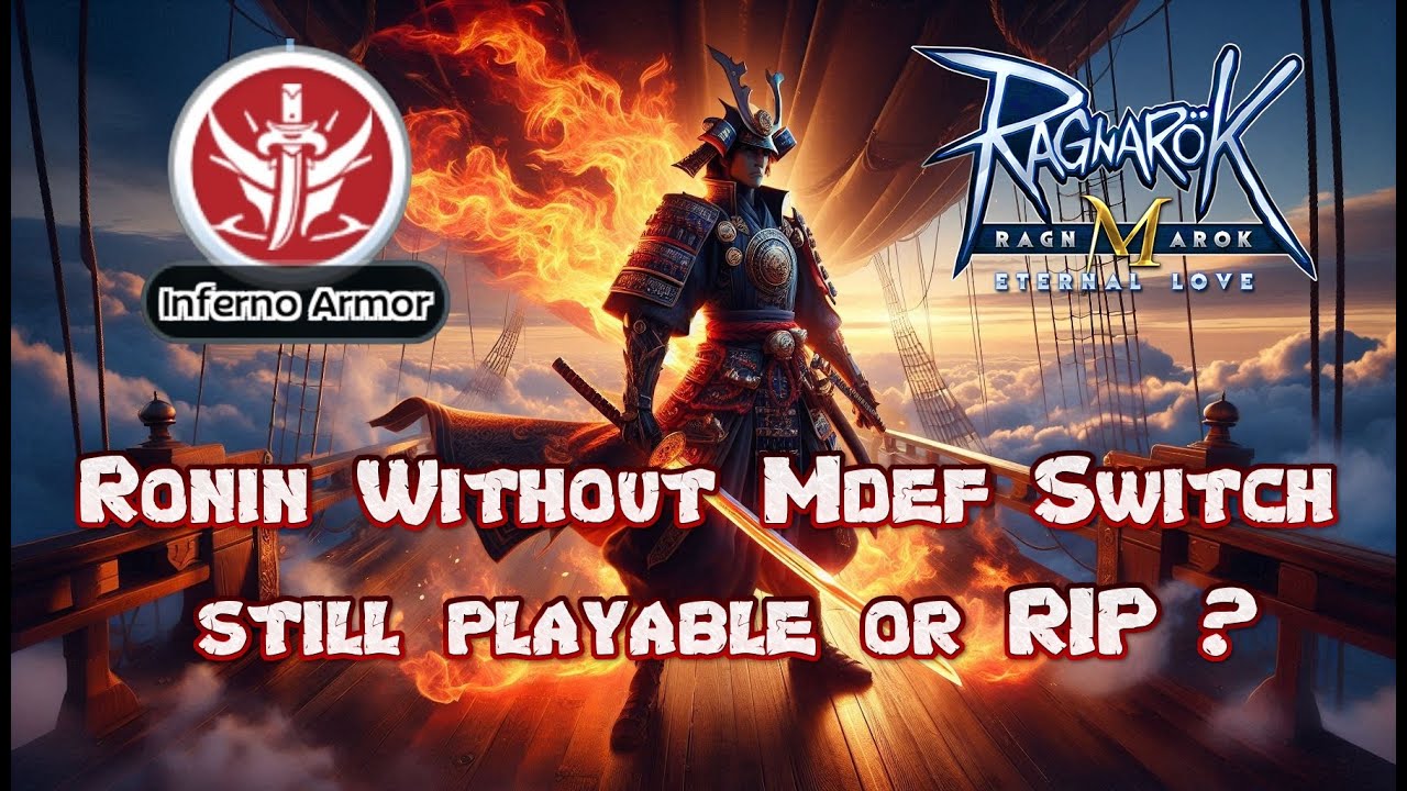 Can Ronin Still Carry Without MDEF Switch? — Airship XV Test | Ragnarok M Eternal Love