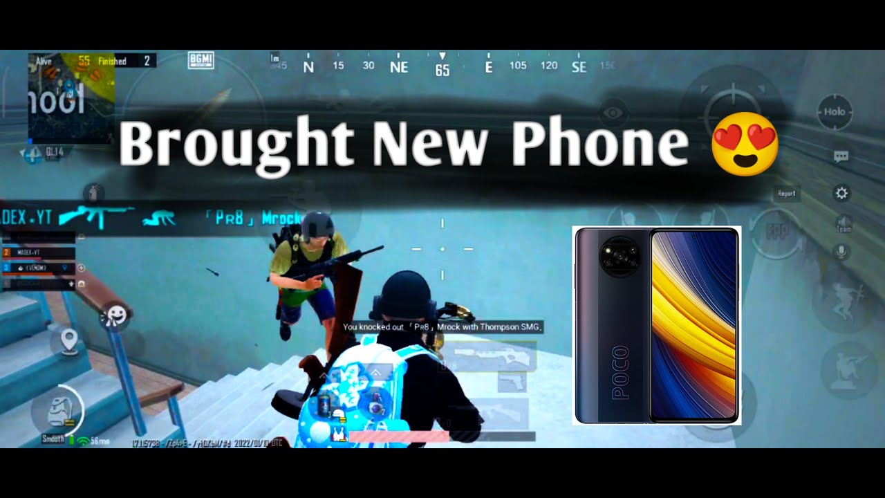 Brought new phone (poco x3 pro) ☺ // bgmi montage // Madex yt
