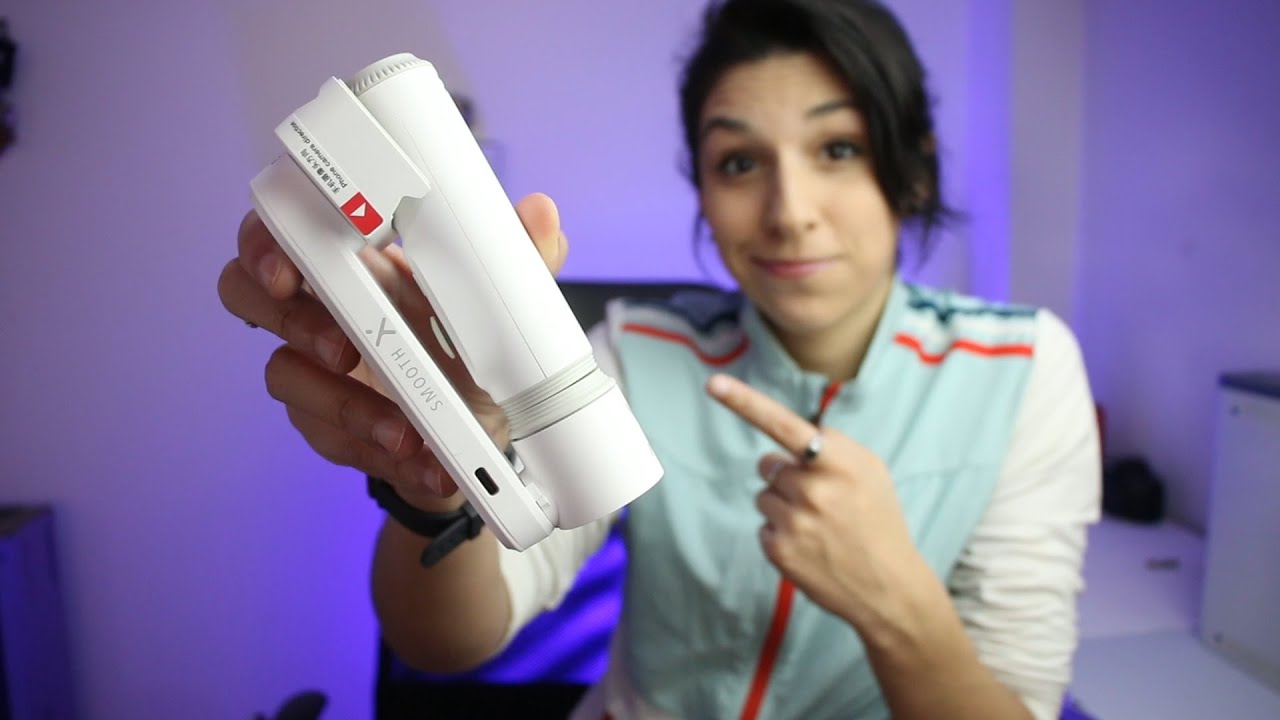 ZHIYUN SMOOTH X | 2 EN 1:  Estabilizador y selfie stick para tu celu!