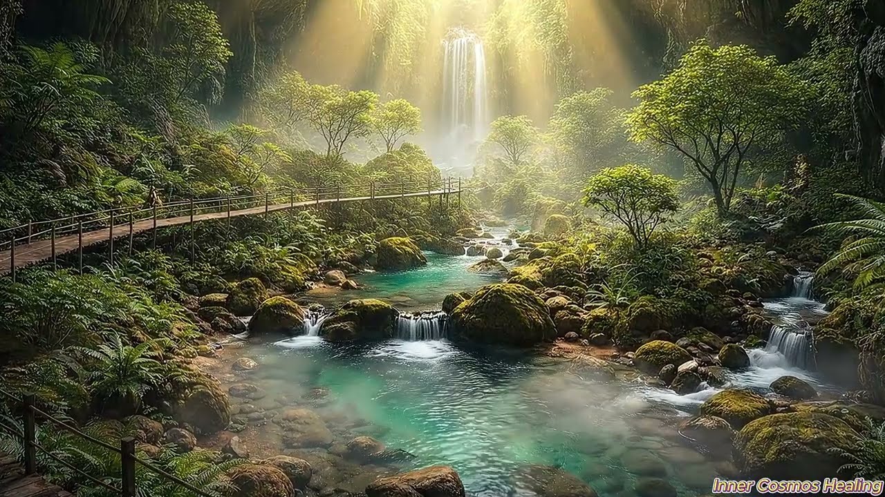 Deep Underground Serenity | Healing Ambient Music & Son Doong Cave Visuals| Inner Cosmos Healing