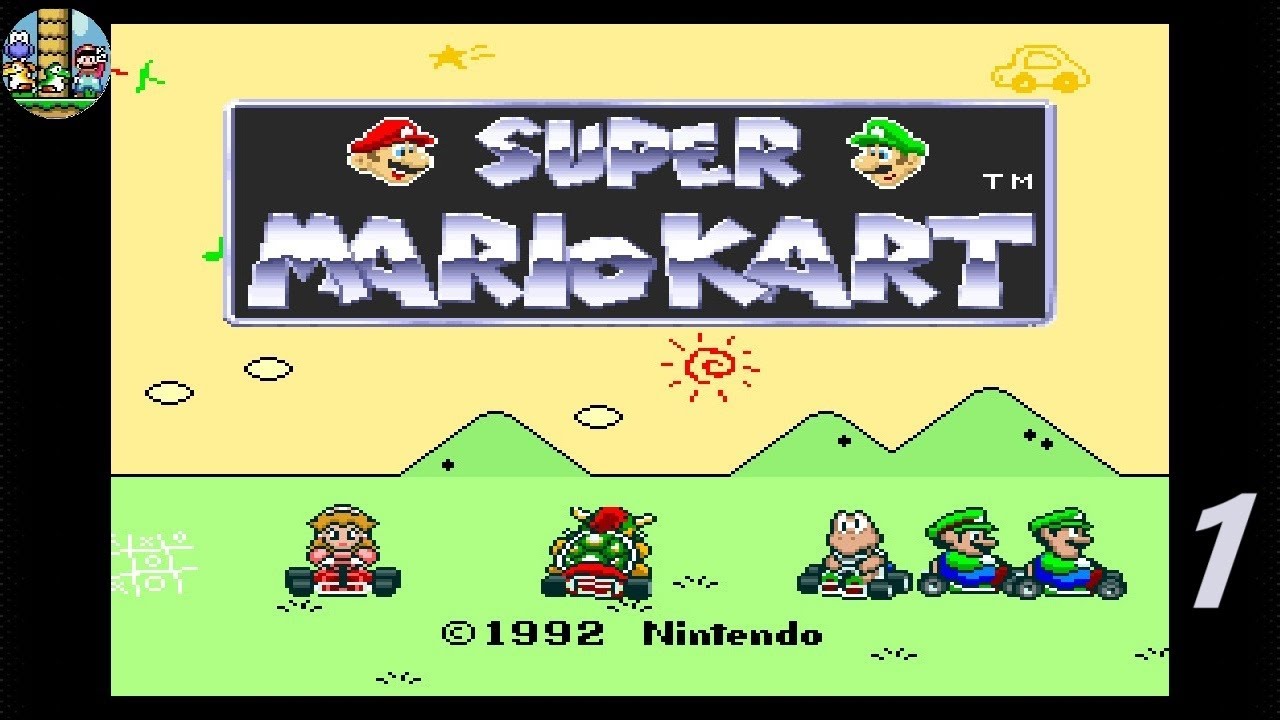 スーパーマリオカート 【Super Mario Kart】 🍄🏎 《part01》