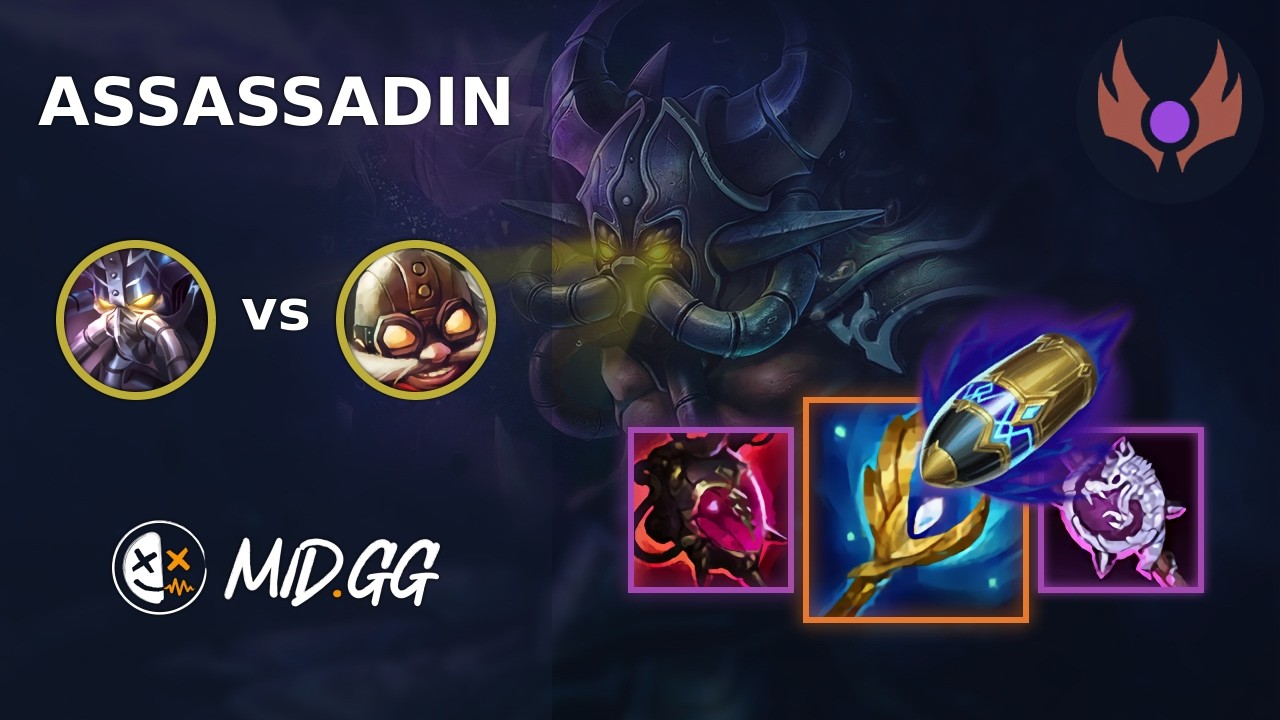 MID.GG: [ Assassadin ] Kassadin MID vs Corki | NA MASTER | LOL Season 2026