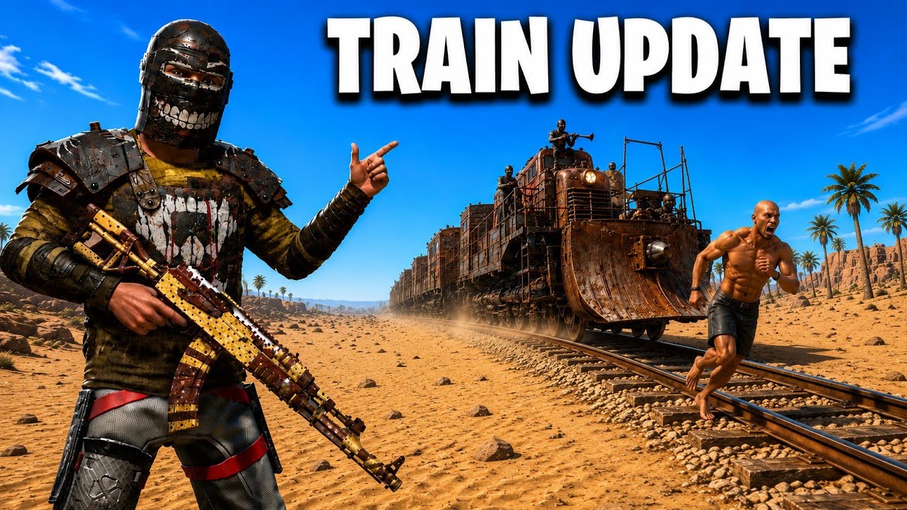 The Train Update Is Finally Here&hellip; | Oxide Survival Island