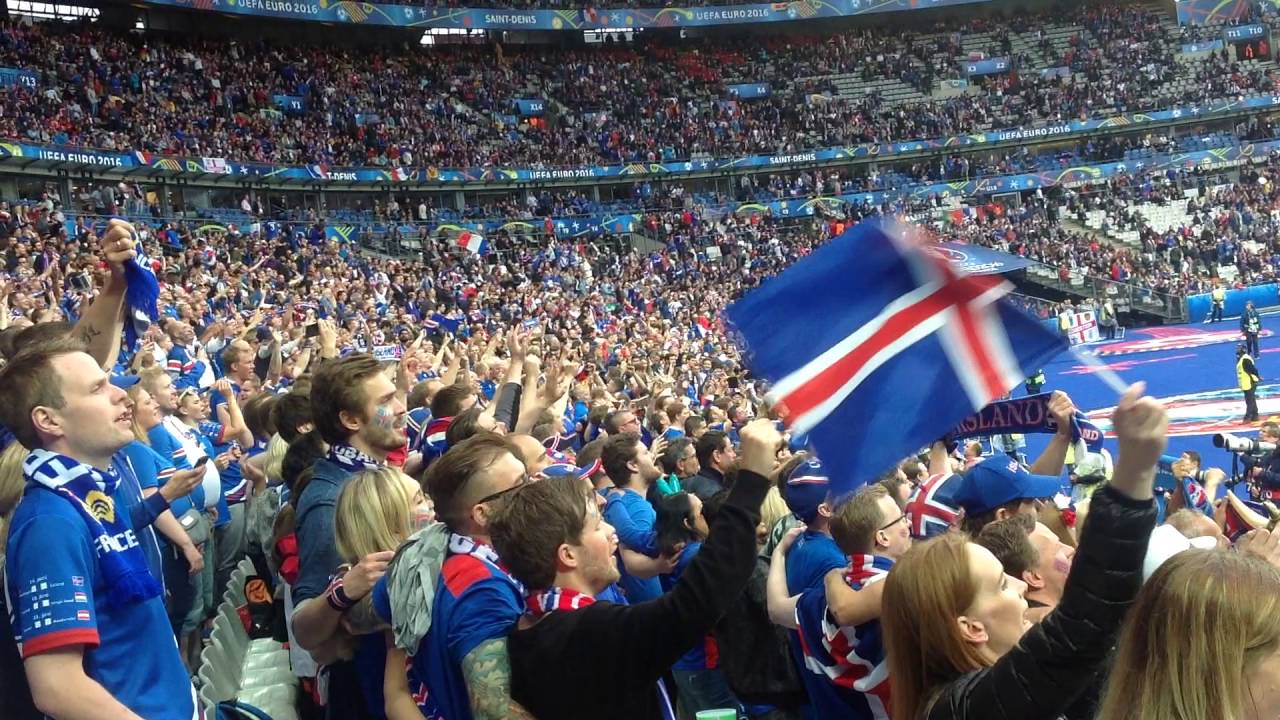 Ég er kominn heim at Stade de France ahead of Euro 2016 Quarter-final