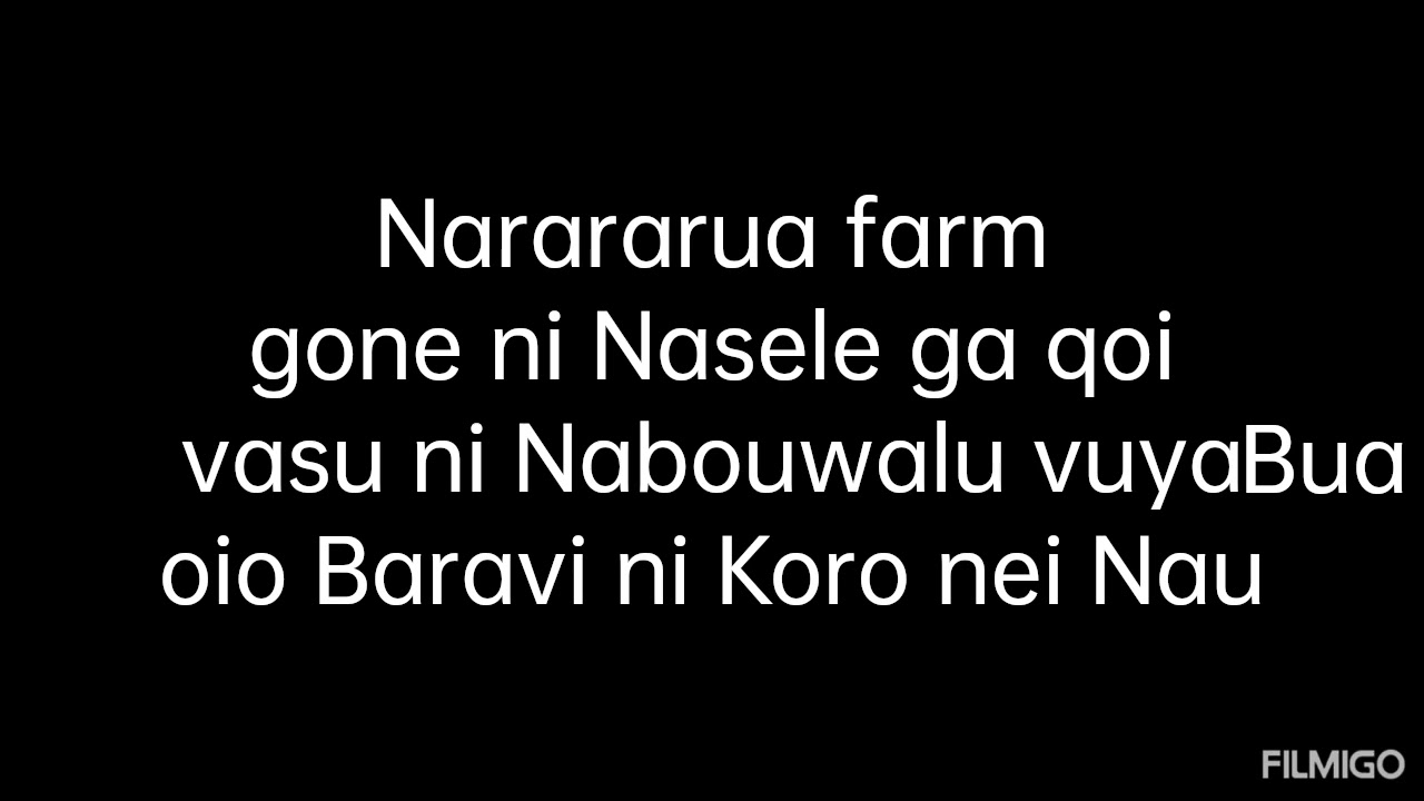 Baravi ni Koro nei Nau @Nabouwalu ft nicks Bose