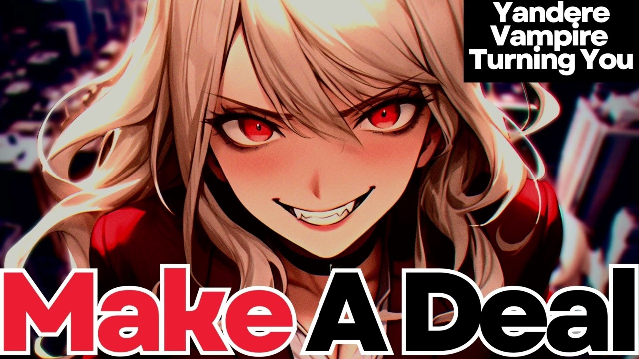 [f4m] Make A Deal [roleplay] [girlfriend] [asmr] [vampire] [yandere] [vampire training]