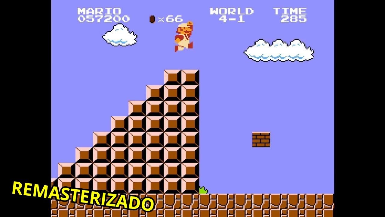 Um clássico do NES - Super Mario Bros. [VÍDEO REMASTERIZADO]