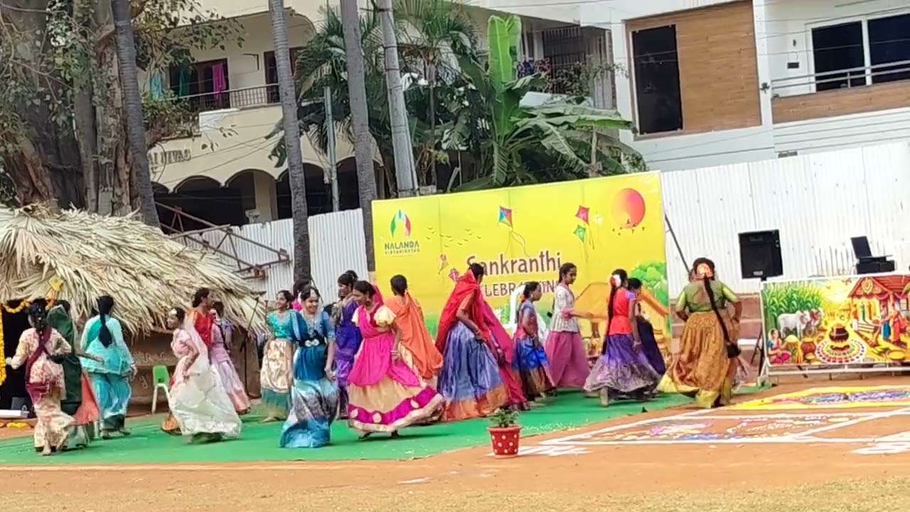 Ammu school  Sankranthi Celebration #youtube