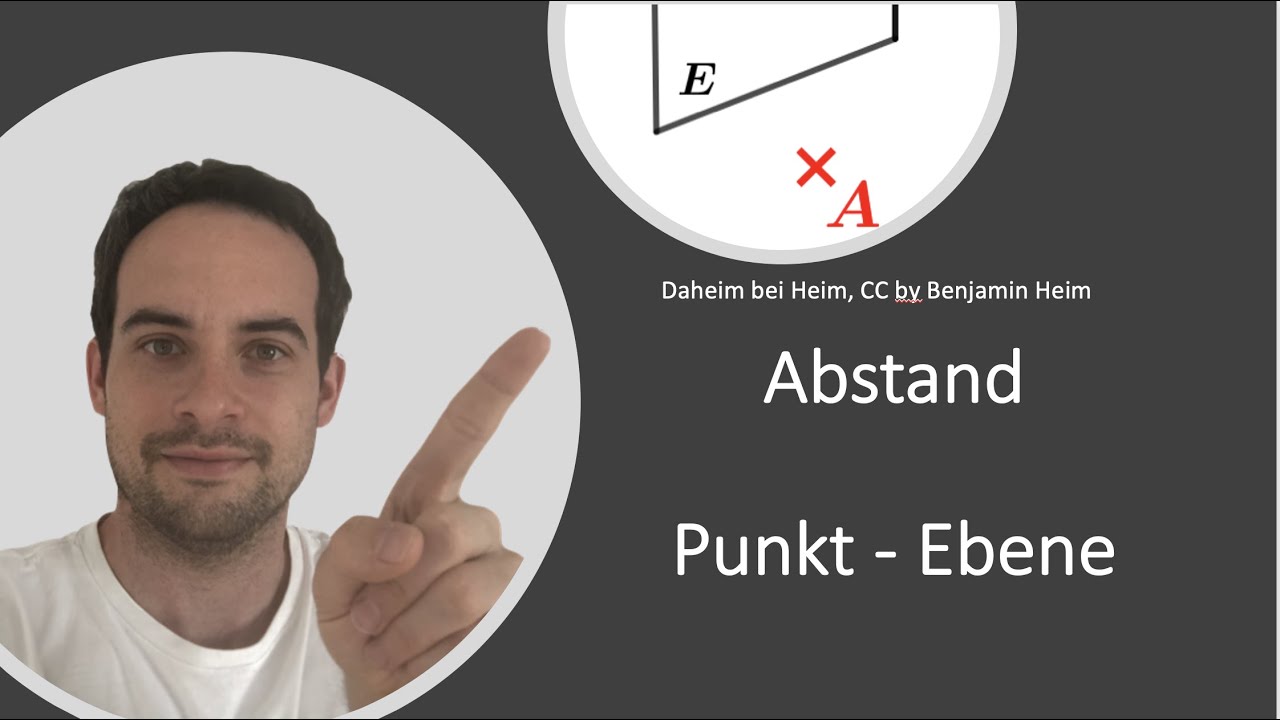 Abstand Punkt - Ebene - Hesse Normalform - Daheim bei Heim
