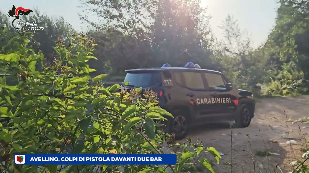 Avellino, due colpi di pistola esplosi davanti a due bar