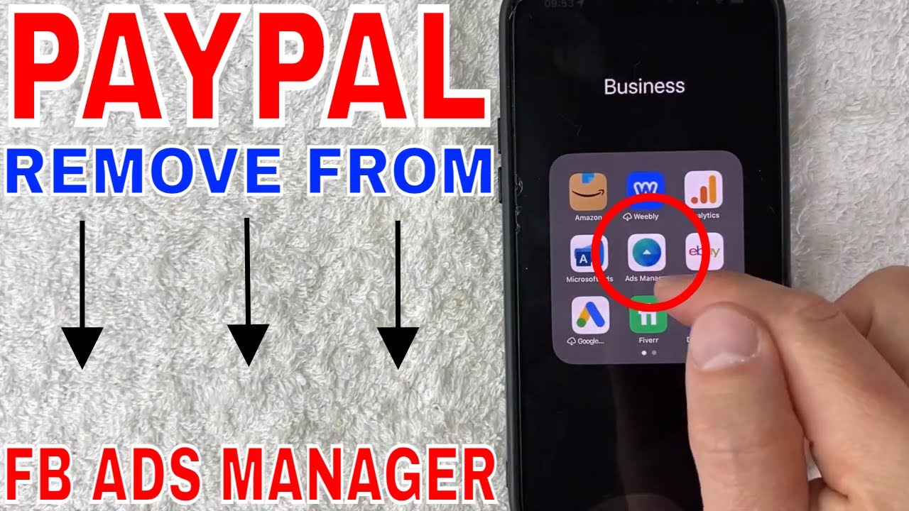 ✅ How To Remove PayPal From Facebook Ads Manager 🔴