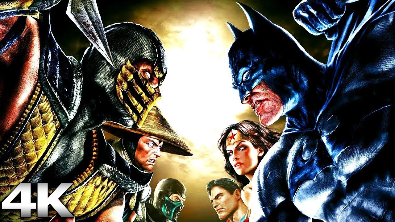 Mortal Kombat Vs DC Universe All Cutscenes (Full Game Movie) 4K UHD