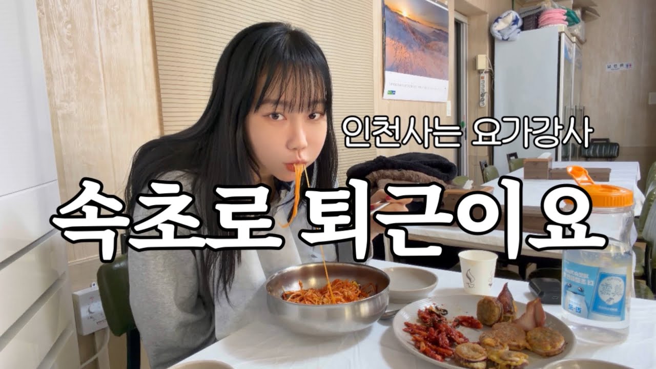 나도 내가 속초 사는 줄 알았네 (1) | 오늘은 회국수 오징어순대 모찌 | 강원도 속초