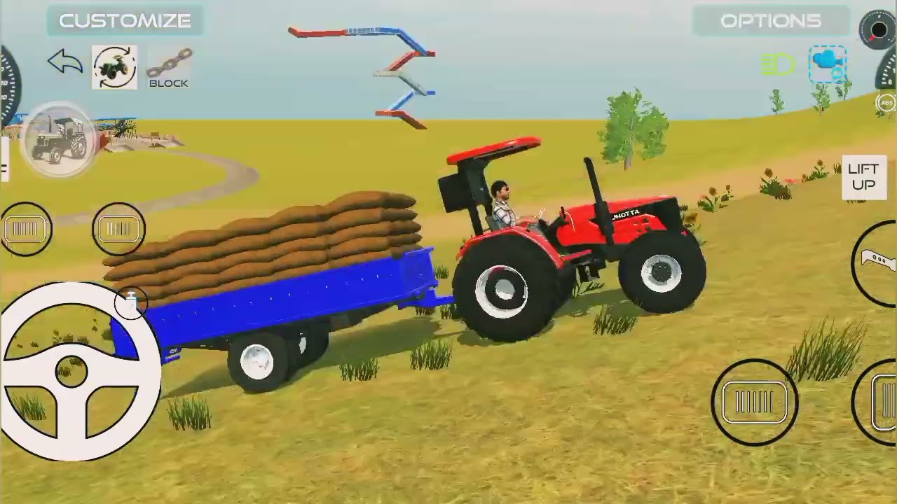 टरेकटरो की पावर टेसट 