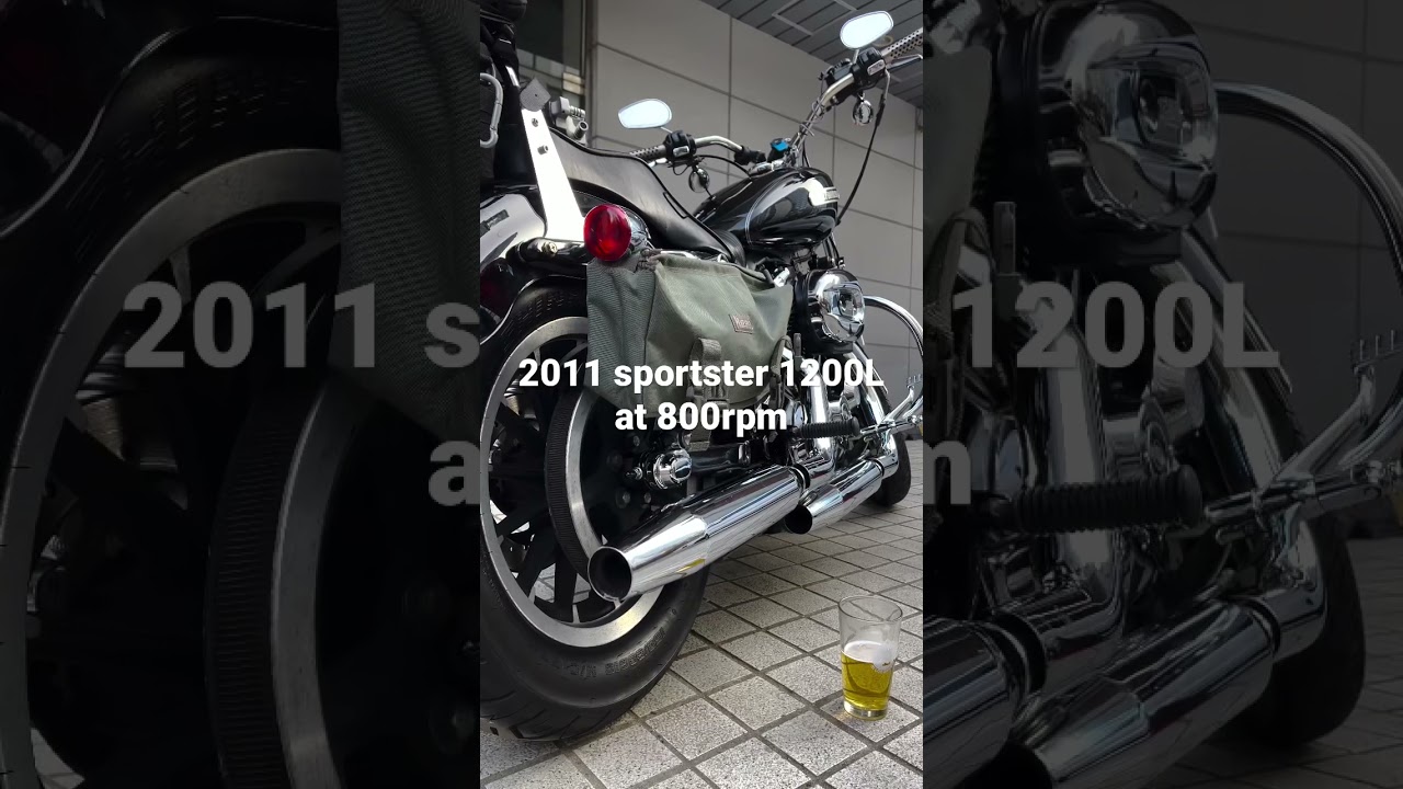 2011 sportster 1200LOW at 800rpm #harleydavidson #sportster #1200L #800rpm #motorcycle #injection