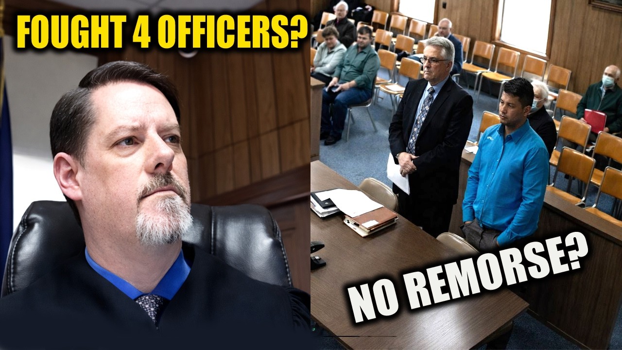 Man Attacks 4 Police Officers — Judge Instantly Orders Jail Time