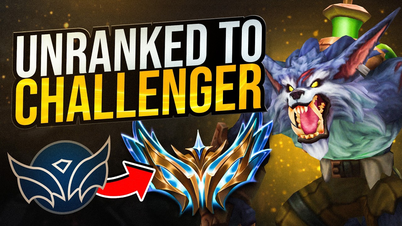 Warwick UNRANKED to CHALLENGER in 24 Hours | Educational Guide