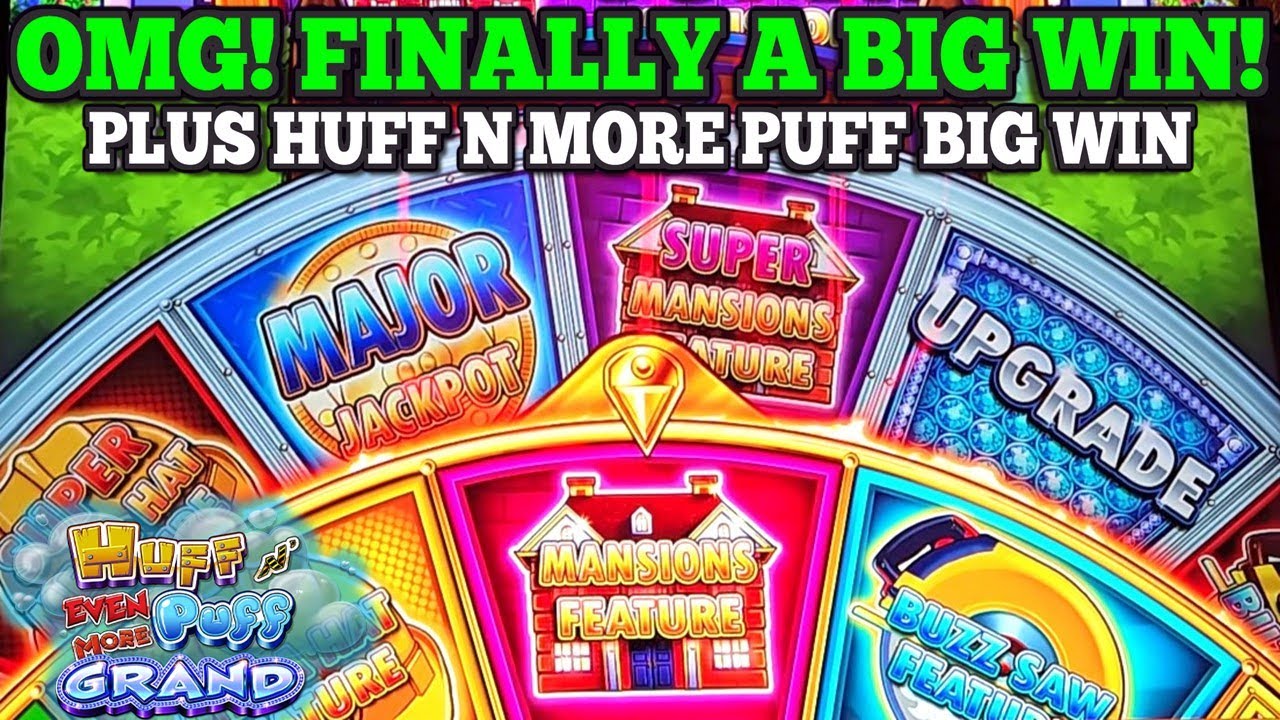О боже! МОЙ САМЫЙ КРУПНЫЙ ВЫИГРЫШ В ИГРЕ HUFF N EVEN MORE PUFF GRAND SLOTS | НОВОСТИ MANSIONS | И...