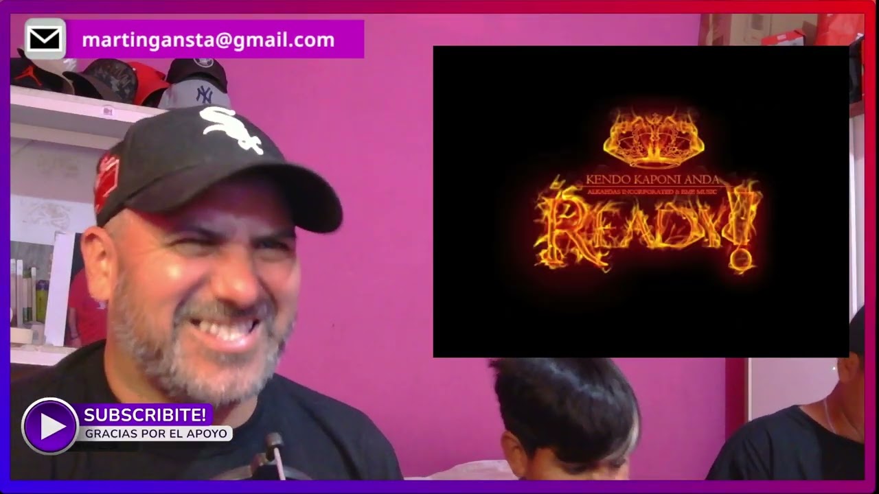 KENDO ANDA READY- KENDO KAPONI- REACCIÓN (GRABADA EN UN LIVE)