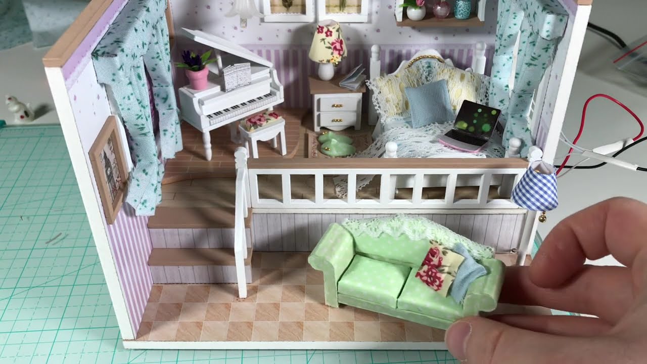 Room in Bloom Miniature Kit Build