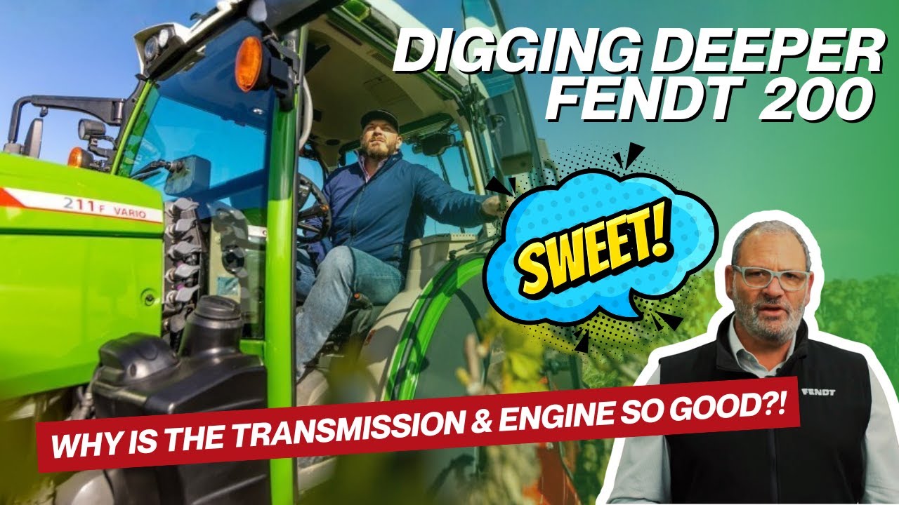 FENDT DIGGING DEEPER 200 SERIES TRANSMISSION AND ENGINE