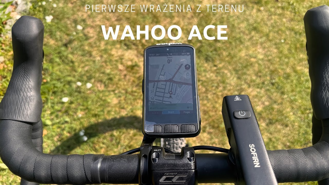 Wahoo Ace  - jazda w terenie i pierwsze wrażenia 