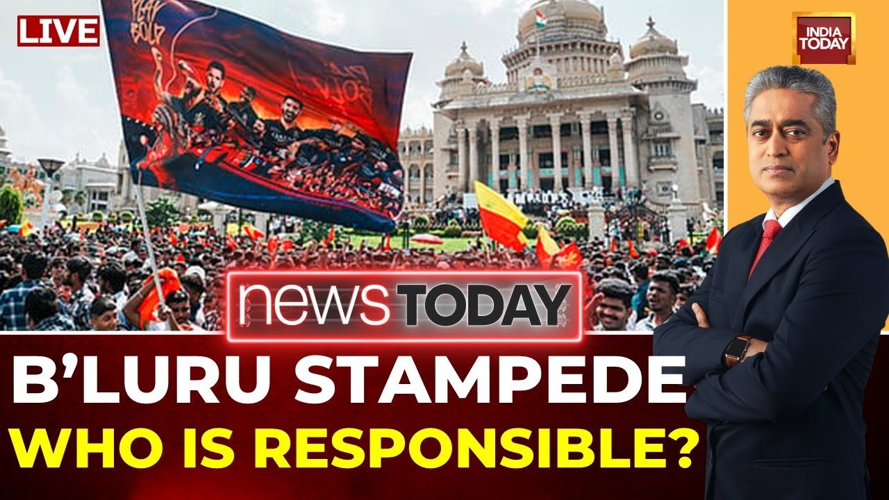 Rajdeep Sardesai LIVE | Who Is Responsible For Killer Bengaluru Stampede During RCB Victory Parade?