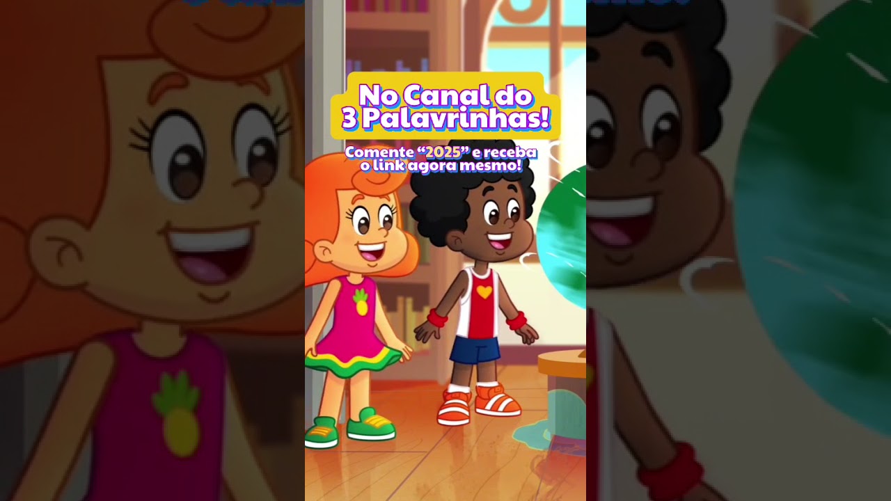 Os vídeos mais assistidos do 3 Palavrinhas em 2025 🎥🎵