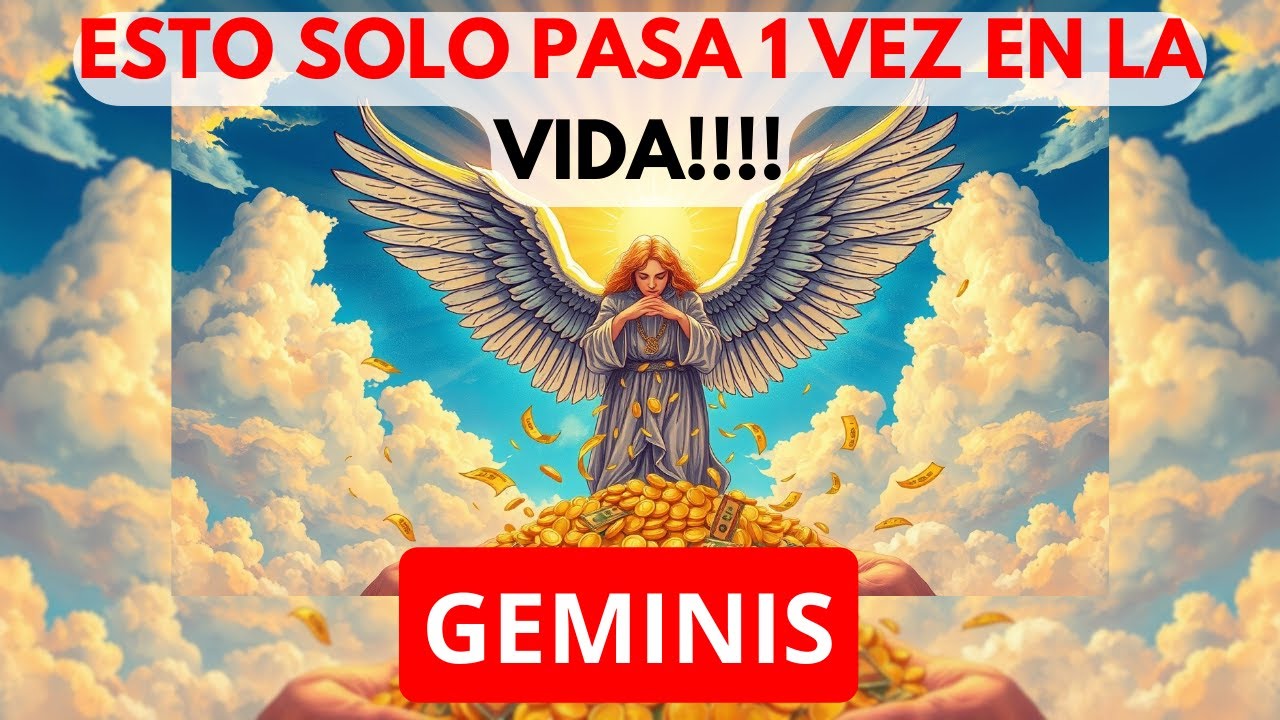 GEMINIS ALGO ENORME CAE DEL CIELO SOBRE TU CASA🫢¡ES LO Q PEDISTE AL UNIVERSO!😃ESTO SÍ CAMBIA TU VIDA