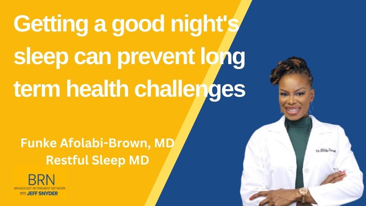 Getting a good night's sleep can prevent long term health challenges