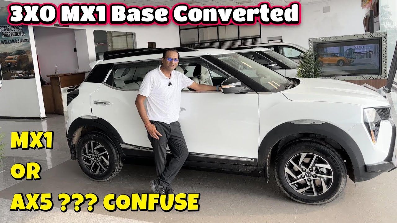 Base ka Look He Change Kar Diya - New XUV 3XO MX1 Base Variant with Accessories and Price