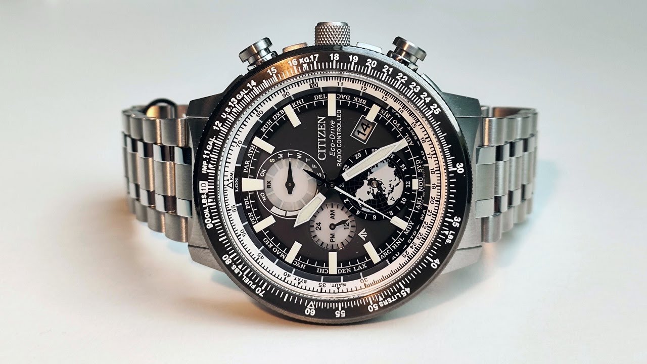 Die beste fette Solaruhr? Citizen Promaster Geo Trekker Ecodrive BY3006-53H