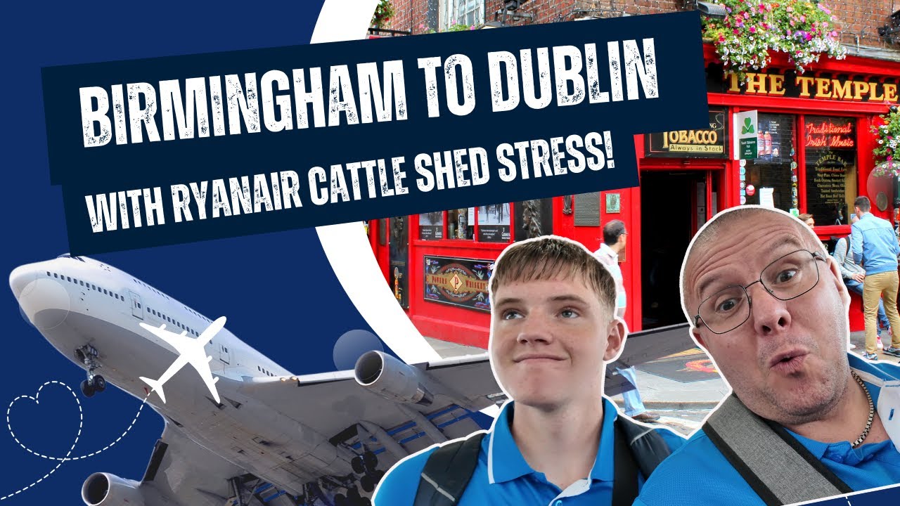 Hearded like cattle to Dublin from Birmingham | Travel day rants getting to Dublin from BHX airport!