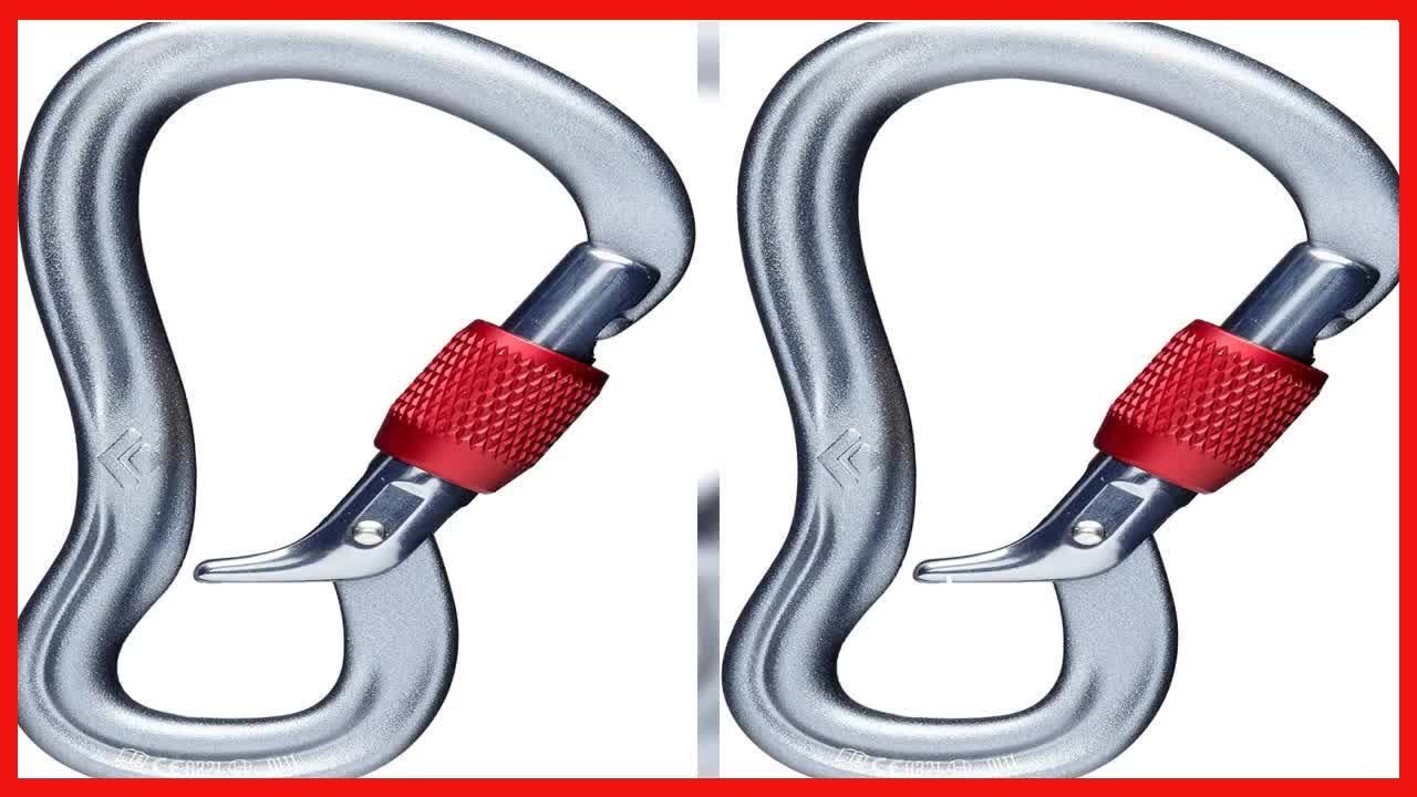 Black Diamond GridLock Screwgate: The Ultimate Belay Carabiner for Safety and Ease