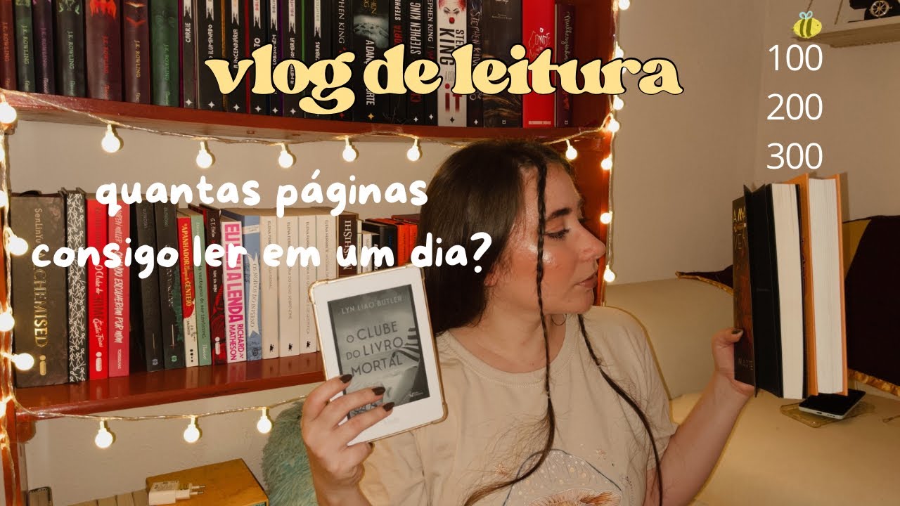 lendo o dia inteiro: quantas páginas consigo ler em um dia? ( vlog de leitura 📚✨) 