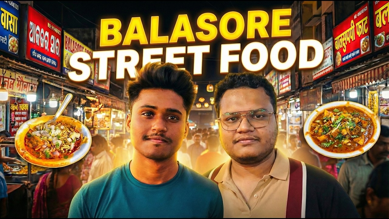 I Wasn’t Ready for Balasore Street Food 😱 | Street Food Tour Balasore
